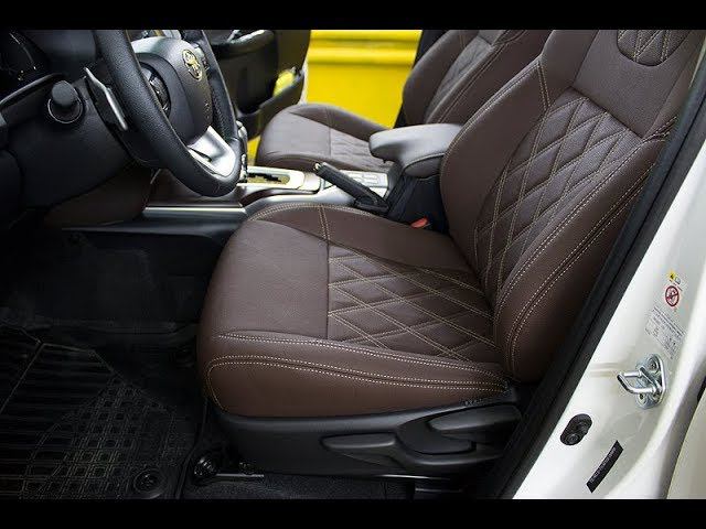 Модельные чехлы Toyota Fortuner 2 премиум-класса компании Brothers Tuning смотреть онлайн