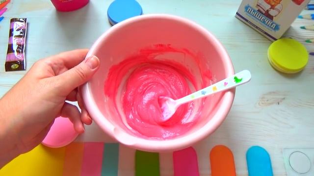 ЛИЗУН!///СЛАЙМ ИЗ КРАХМАЛА!///СЛАЙМ БЕЗ КЛЕЯ И ЗАГУСТИТЕЛЯ!///Push Slime/// смотреть онлайн