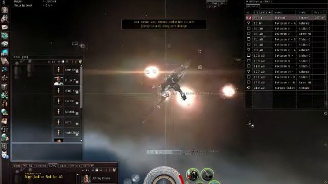 Eve Online: Rifter Vs Caracal смотреть онлайн
