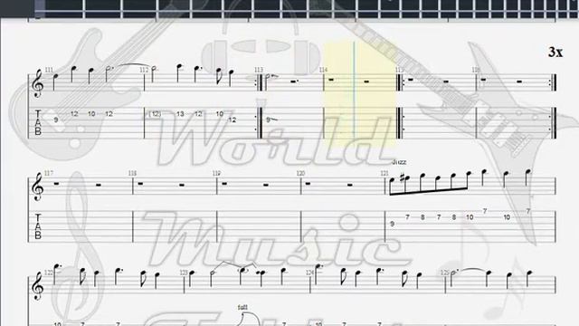 Iron Maiden Blood Brothers GUITAR 2 TAB смотреть онлайн