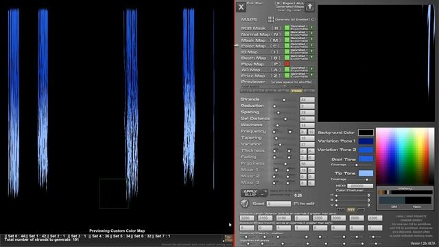 Hair Strand Designer - V1.2861 - UV Image overlay - Extensive смотреть онлайн