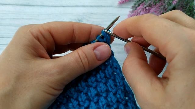 ПЛОТНЫЙ РЕЛЬЕФНЫЙ УЗОР СПИЦАМИ смотреть онлайн