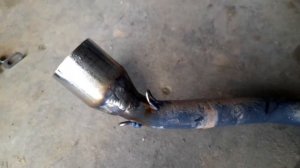 Замена выхлопа на китайском эндуро мотоцикле