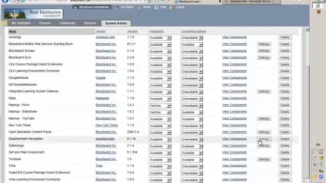 Blackboard Connector- System Administrator смотреть онлайн