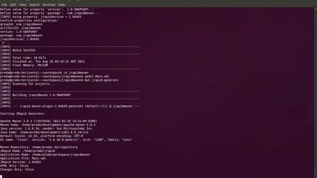 JRapid.org the code generation tool for rapid development of Java enterprise applications. смотреть онлайн