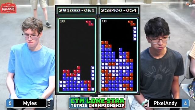 SCRAPING BY! Myles, Andy | Rd 3 | Classic Tetris Monthly Lone Star смотреть онлайн