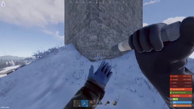 Живу под открытым небом! САМОЕ ОПАСНОЕ выживание в Rust/Раст смотреть онлайн