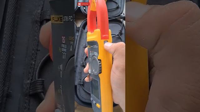 fluke FC 378 true rms clamp meter unboxing смотреть онлайн
