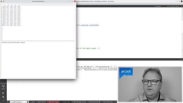 QTableView Galore смотреть онлайн