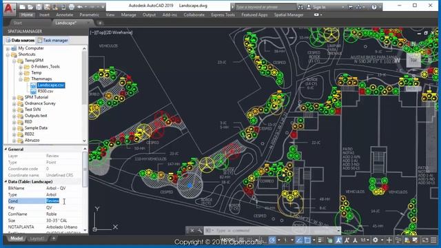 Creating thematic maps while importing (AutoCAD) - Spatial Manager Blog смотреть онлайн