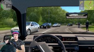 ВНУК УГНАЛ У ДЕДА МАШИНУ И УСТРОИЛСЯ В ТАКСИ - RP CITY CAR DRIVING + РУЛЬ