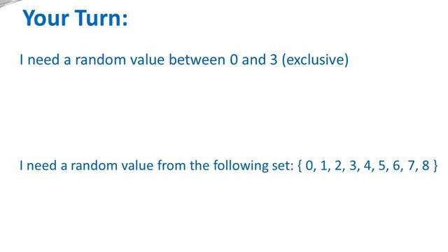 Java Basics - Random Number Generation Part 1 смотреть онлайн
