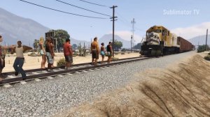 ВОЗМОЖНО ЛИ ОСТАНОВИТЬ ПОЕЗД В GTA 5?