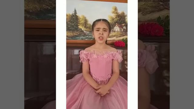 Гонова Даная Алиевна. А.С. Пушкин "Я помню чудное мгновение" смотреть онлайн
