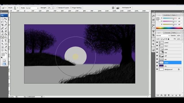 Photoshop Drawing Tutorial for Beginners (Malayalam)with English Subtitles смотреть онлайн