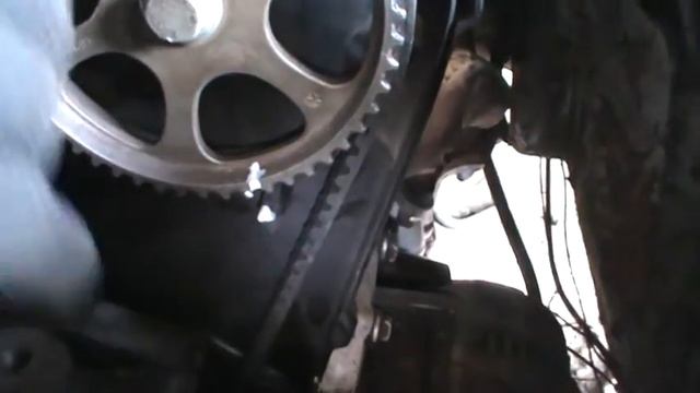 Замена ремня грм Шкода двигатель AEE смотреть онлайн