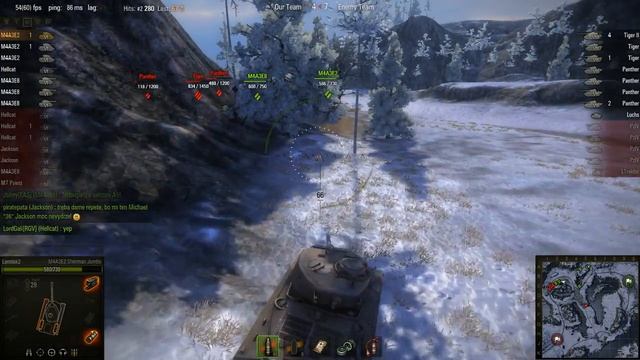 WOT: Arctic Region - M4A3E2 - 3 frags смотреть онлайн
