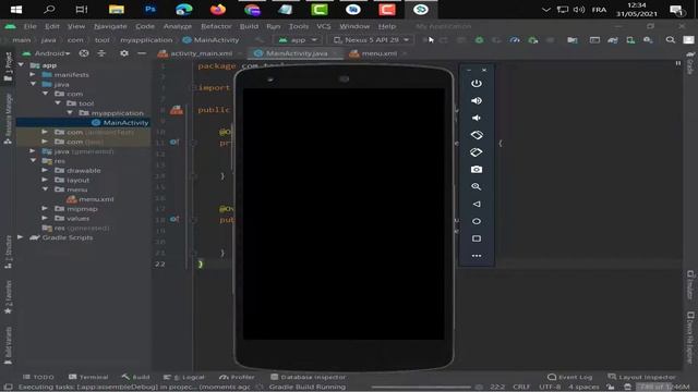 Change the text font of Menu Item in Android Studio | Part 6 | (2021) смотреть онлайн