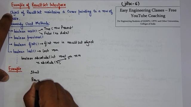 L94: Java JDBC ResultSet Interface | Methods, Example | Java Programming Lectures in Hindi смотреть онлайн