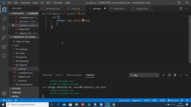 Nauka programowania Front-End. Tworzymy siatkę w preprocesorze SASS + BEM + ITCSS. смотреть онлайн