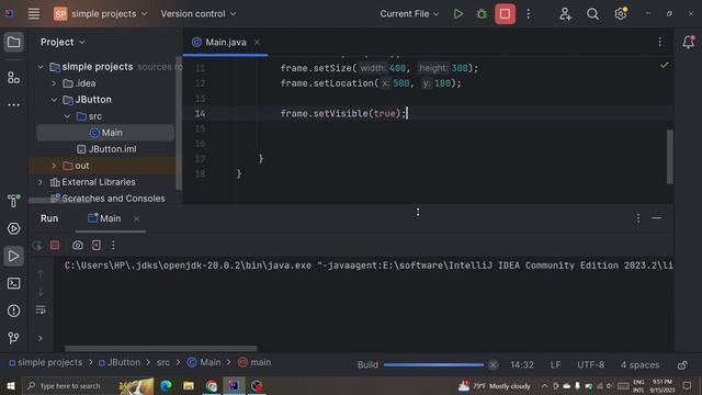 Java GUI Tutorial | JButton() Function | Javax Swing | How to Create Text Button смотреть онлайн