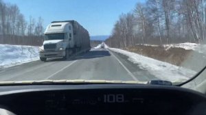 Апрельский перегон Владивосток-Омск 7 машин на летней резине.Смотрим что из этого вышло! Часть 3.