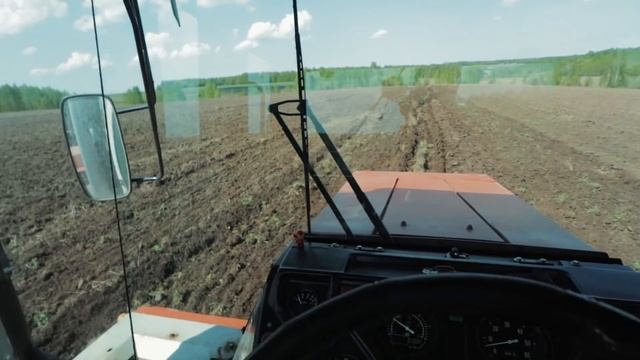 Ровные загонки на пахате. смотреть онлайн