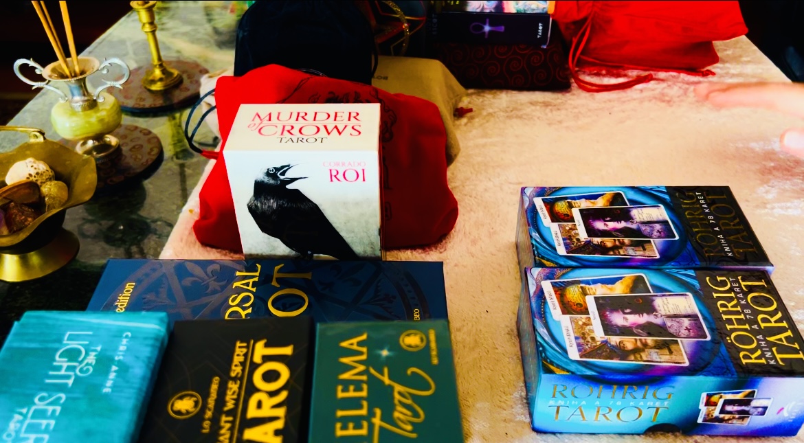 ОБЗОР МОЕЙ коллекции карт Таро ♥️♣️♠️♦️✨ #магия   #обзортаро  #картытаро #таро