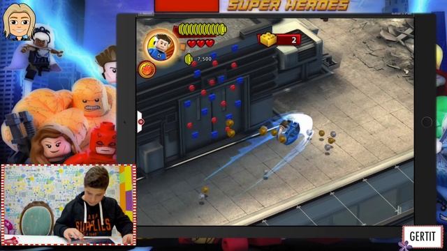 Gertit Plays with Lego Superheroes Universe in Peril Game Level #4 смотреть онлайн