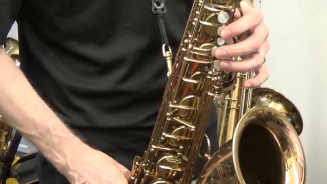 Selmer Mark VI tenor sax 122xxx смотреть онлайн