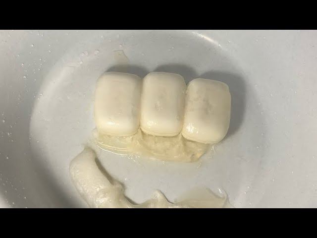 ASMR/soaked White Soap