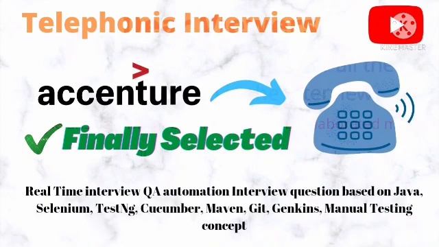 Accenture Automation Testing Interview Experience | Real Time Interview Questions and Answers смотреть онлайн