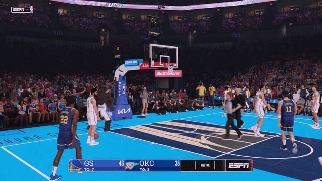NBA 2K24 In-Season Tournament Mode | Warriors vs. Thunder смотреть онлайн