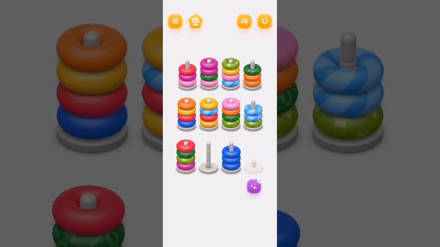 прохождение игры / 3 часть название - Color Sort 3D 😲 смотреть онлайн