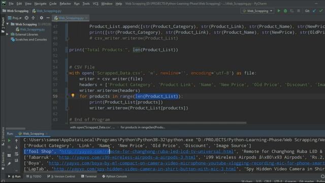 4. Web Scraping with Python: Export Raw Data to Excel File смотреть онлайн