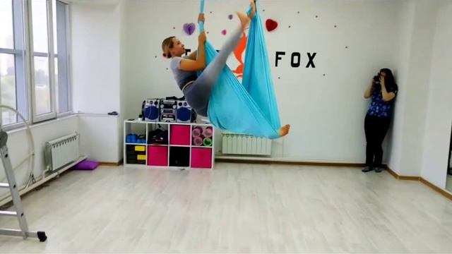 Аэройога | Йога в гамаках | Флай йога | Воздушная йога смотреть онлайн