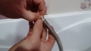 Порвался шланг для душа. Ремонт своими руками.