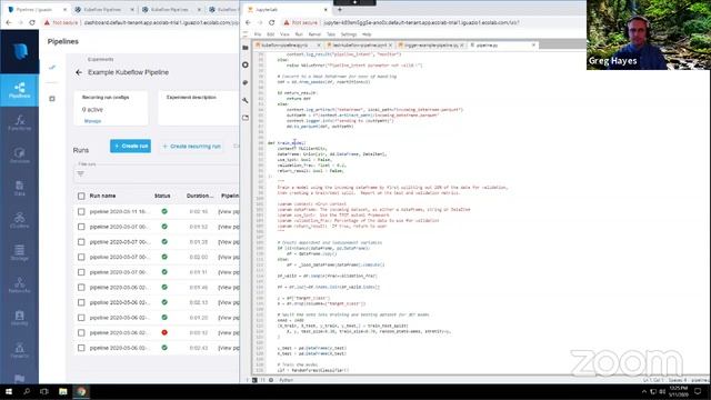 Towards MLOps with Kubeflow, mlrun & DASK - Greg Hayes - MinneAnalytic Mondays (MAM) смотреть онлайн