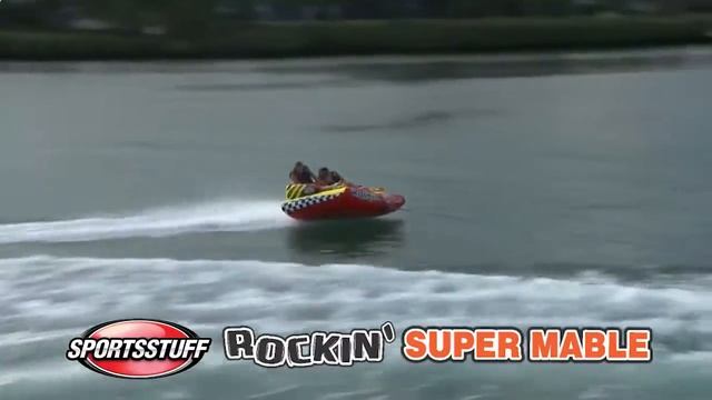 Буксируемый баллон Sportstuff Rockin Super Mable смотреть онлайн