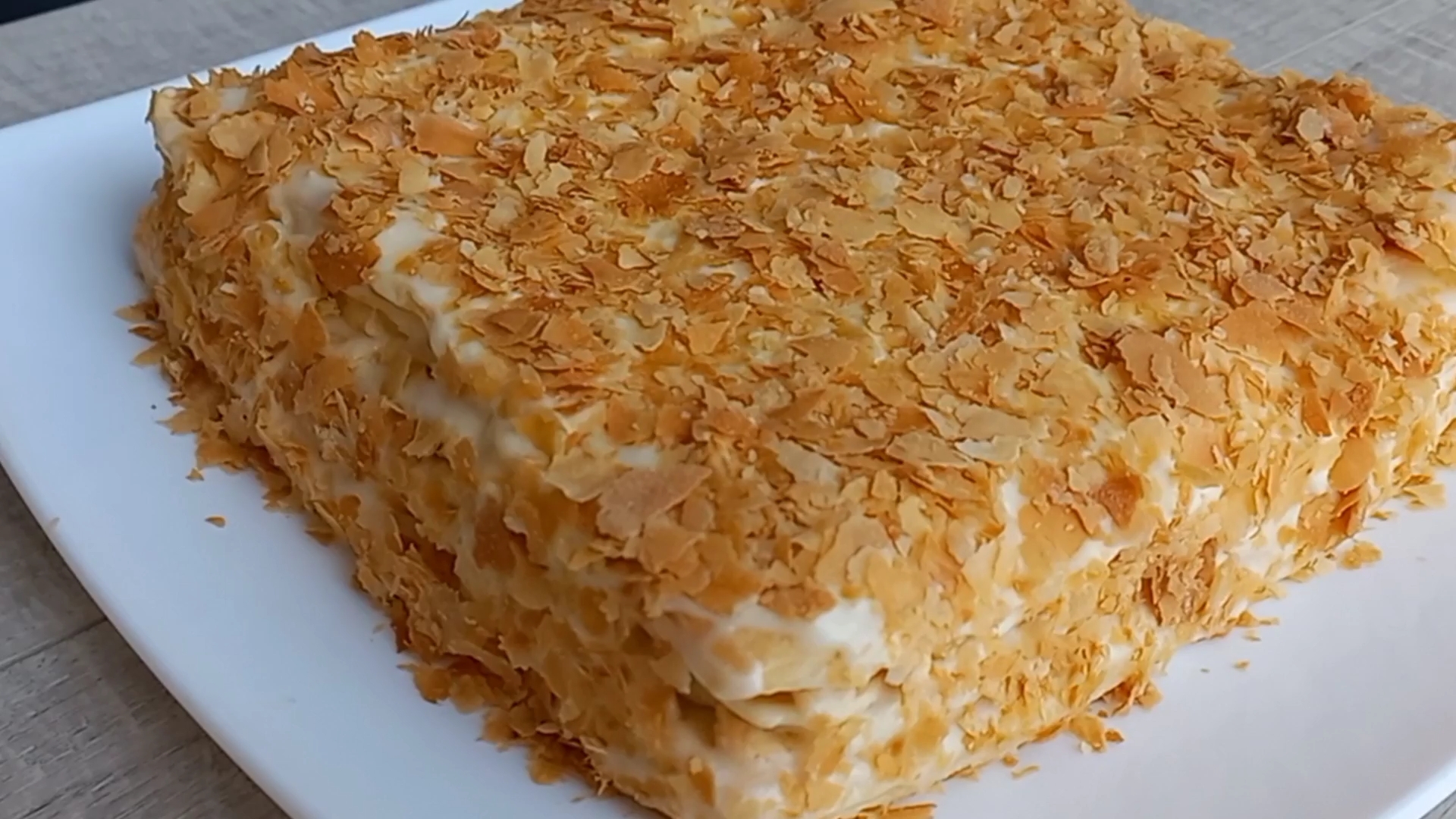 НАПОЛЕОН Торт НАПОЛЕОН за 20 минут Всего из 3 ингредиентов! ТОРТ из готового слоеного теста смотреть онлайн