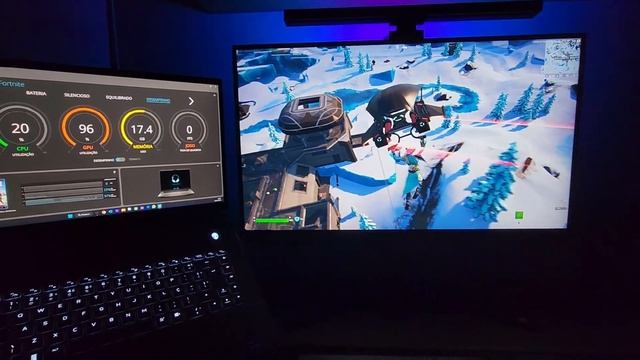 Alienware M16 - Desempenho no Fortnite смотреть онлайн