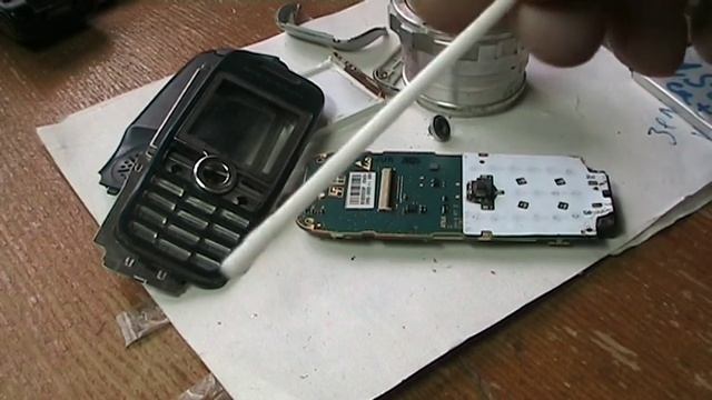 Ремонт джойстика в мобильнике без перепайки. смотреть онлайн
