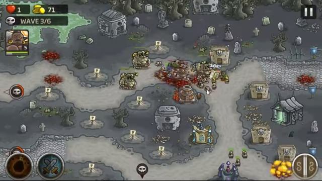 Kingdom Rush - ANCIENT NECROPOLIS - Heroic - Veteran (Hard) смотреть онлайн