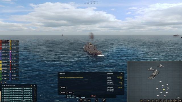 'The Luckiest Cruisers'. War on the Sea IJN Pacific Mod Campaign. Part 4. смотреть онлайн