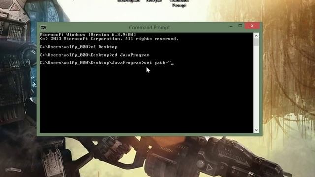 Java: Running Programs in Command Prompt [TUTORIAL] (Windows 8) смотреть онлайн
