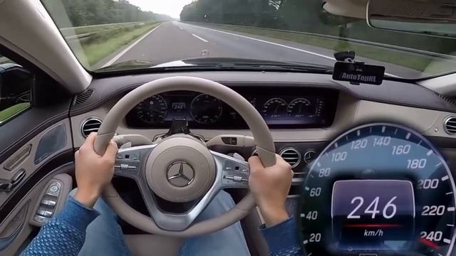 РАЗГОН И МАКСИМАЛЬНАЯ СКОРОСТЬ MERCEDES S350d vs AUDI A8 2019 55 TFSI 3.0 V6 TURBO TOP SPEED смотреть онлайн