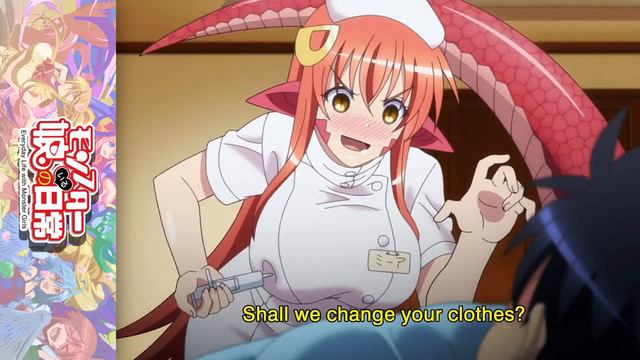 Let's Watch: Monster Musume - Episode 8 (Species 8: Everyday Life of Poor Health) [Part 2] смотреть онлайн
