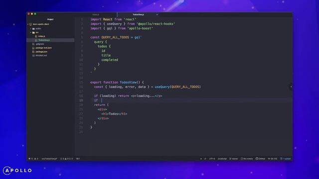 Query Fundamentals - Apollo Client смотреть онлайн
