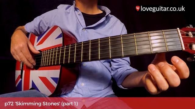 Classical notation for guitar – lesson 3: 'Skimming Stones' part 1 (Love Guitar – page 72) смотреть онлайн
