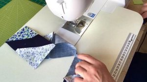 Easy Patchwork Block for Beginners Eccentric star block Patchwork Quilt Patterns Patchwork Design